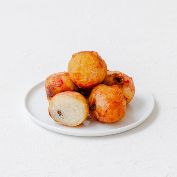 モッチモチ揚げドーナツ[苺チョコ]