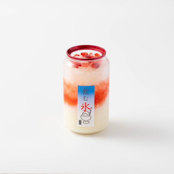 飲む氷[いちご]